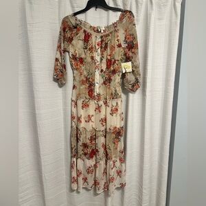 Floral Print Women's Dress